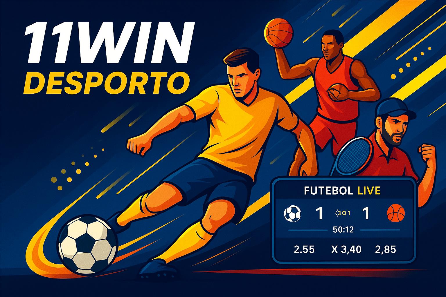 Aposte em apostas esportivas no cassino online 11WIN