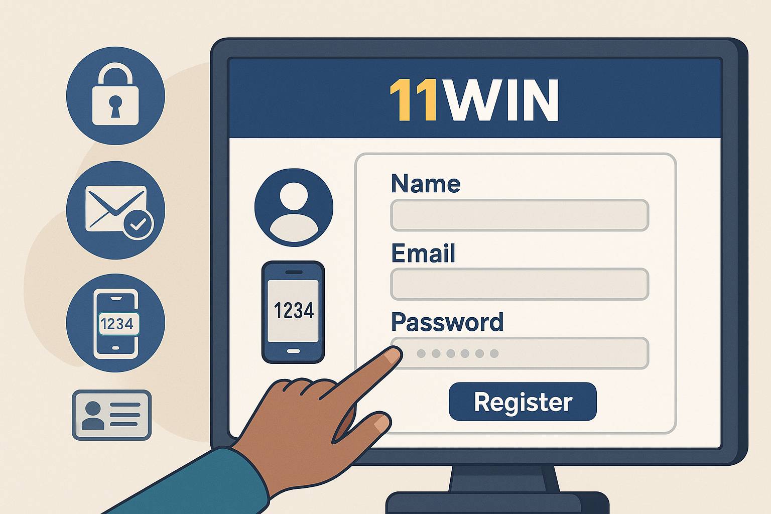 Não Perca tempo, o rRgistro na site 11WIN